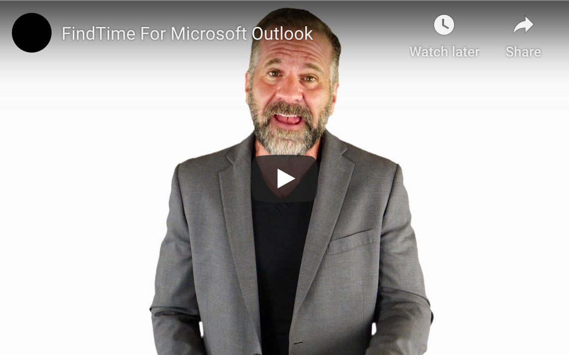 Microsoft Outlook FindTime With Colleagues